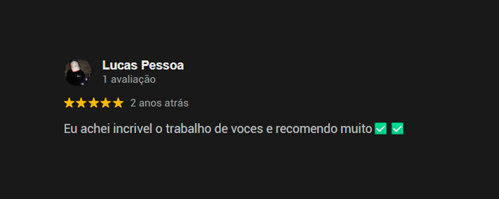 Depoimento de cliente 7